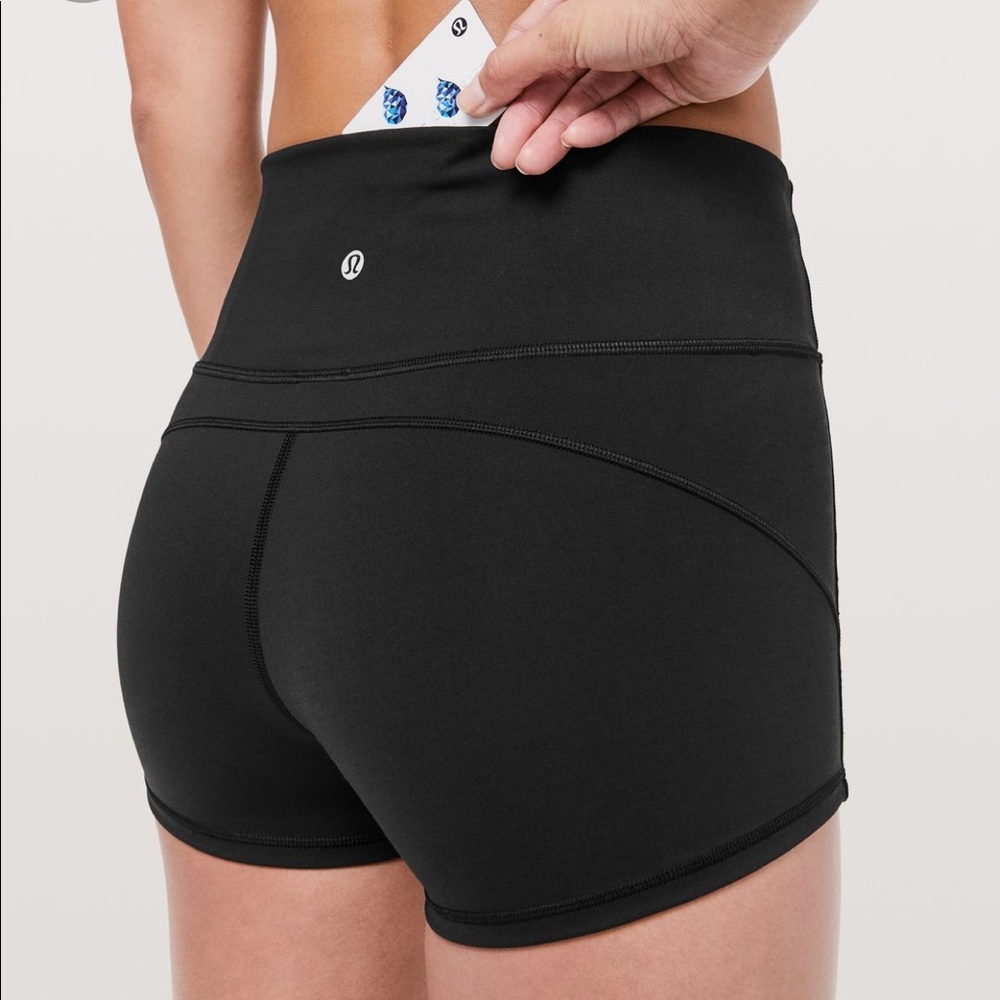 Lululemon Black In Movement Short